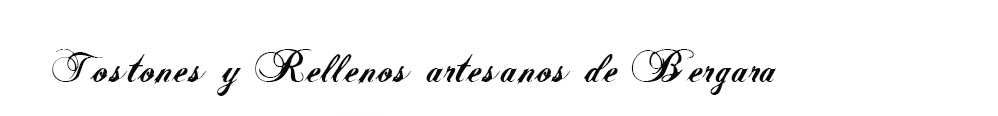 Rellenos y tostones de Bergara
